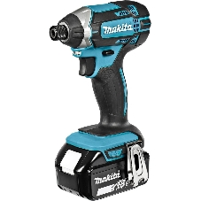 Гайковерт аккумуляторный Makita DTD152RMEуд 18В 2х4А·ч LI-ION 0-3500об/м 1/4'' 1.3кг 165Нм