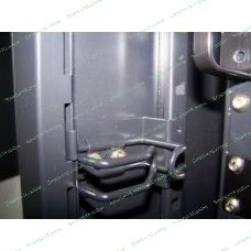 Органайзер TWT (TWT-CBB-RGV-L) металлическое кольцо вертикальное. для шкафов Business. левое