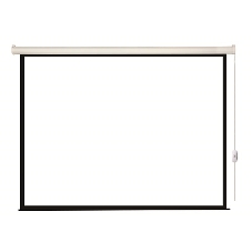 Экран с электроприводом Lumien Eco Control 153x203 см (раб. область 147х197 см) Matte White черная кайма по периметру 4:3