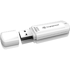 Флешка USB Transcend JetFlash 370 (TS64GJF370), 64Gb, USB 2.0, R/W 25/10, белый