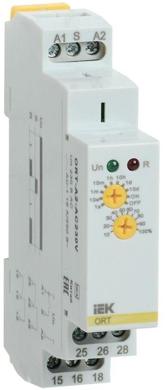 Реле задержки включения ORT 2 конт. 230В AC IEK ORT-A2-AC230V