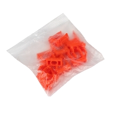 Крепеж-клипса оранжевая d20 мм Plast PROxima(10 шт)