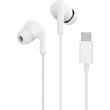 Проводные наушники Xiaomi Type-C Earphones белый, внутриканальные, USB Type-C