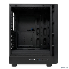 Компьютерный корпус без блока питания HSPD M510, Mesh Mid Tower, черный, TG, 0.5 SPCC, no fans ATX, mATX, mITX 180/280/160мм 1x2.5