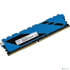 Оперативная память NETAC Shadow, DDR4, 16GB (1x16GB), 3200MHz, CL16, DIMM, с радиаторами, синий