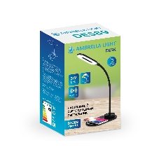 Светодиодная настольная лампа Ambrella light DE589 BK черный LED 3000-6400K 3W