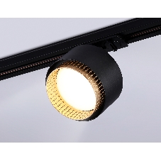 Трековый однофазный светильник Ambrella light GL5381 BK/GD черный/золото GX53 max 12W D95*130