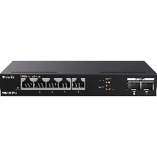 Коммутатор Tenda TEM2007X, 5×2.5 Гбит/с + 2×10 Гбит/с SFP+, неуправляемый