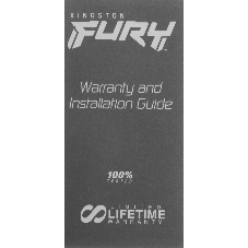 Оперативная память Kingston Fury Beast, DDR5, 64Gb (4x16GB), 5200MHz, CL40, DIMM, с радиаторами, RGB, черный