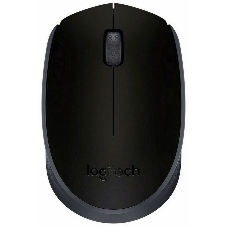 Мышь беспроводная Logitech M171 черный/серый, 1000 dpi, радиоканал, USB, кнопки - 3
