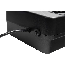 Источник бесперебойного питания SMARTWATT UPS SAFE PRO 1000 черный 1000/600 ВА/Вт, линейно-интерактивный, напольный/настенный, LED индикация, Shuko CEE7/4 - 8 шт. (4 шт. с резервным питанием, 4 шт. - сетевой фильтр)