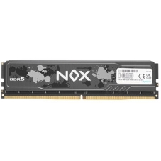 Оперативная память Apacer Nox, DDR5, 16GB (1x16 GB), 5600 MHz, CL40, DIMM, радиатор, серый, черный