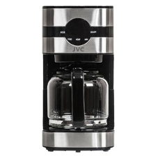 Кофеварка капельная JVC JK-CF28 черный/серебристый, исп. кофе - молотый, 1.5 л, 1000 Вт.