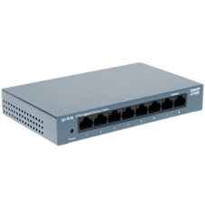 Коммутатор TP-Link LS108G 8-портовый 10/100/1000 Мбит/с настольный коммутатор SMB
