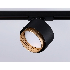 Трековый однофазный светильник Ambrella light GL5381 BK/GD черный/золото GX53 max 12W D95*130