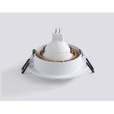 Светильник встраиваемый Ambrella light TN102723 WH/GD белый/золото GU5.3 92*92*23