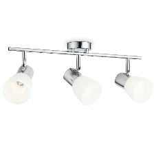 Светильник Ambrella light TR3965/3 CH/FR хром/белый матовый E27*3 max 40W 460*82*200