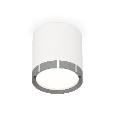 Светильник Ambrella Light XS8141006 SWH/PPH белый песок/графит полированный GX53 (C8141, N8133)