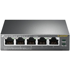 Коммутатор TP-Link SMBTL-SG1005P 5-портовый гигабитный настольный коммутатор с 4 портами PoE SMB 56W