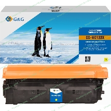 Картридж лазерный G&G GG-W2122X (212X) желтый (10000 стр.) для HP Color LJ M554/M555/578 Enterprise
