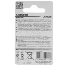 Элемент питания литиевый CR CR2330 BL-1 (блист.1шт) Camelion 3074