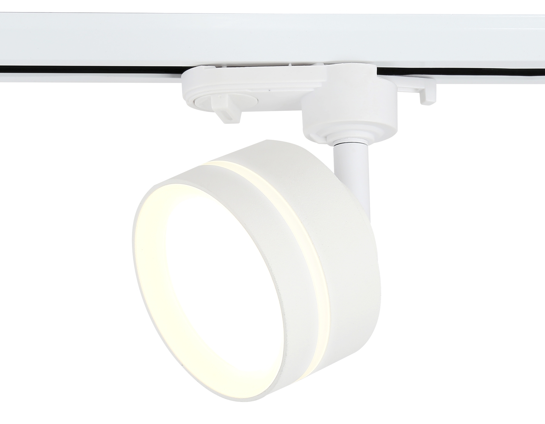 Cветильник трековый GL5384 WH/FR белый/белый матовый GX53 max 12W