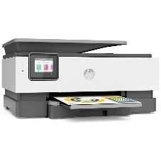 МФУ струйное HP OfficeJet 8023 (1KR64B), A4, цвтной, печ. до 20 стр/мин. (ч/б), до 10 стр/мин. (цвет), скан. до 8 стр/мин. (ч/б) 3.5 стр/мин. (цвет), 1200 x 1200 dpi, USB, RJ-45, Wi-Fi, Air Print