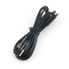 Кабель аудио удлинительный Cablexpert CCAB-02-35MF-3MB. 3.5 Jack (M)/3.5 Jack (F), черный, 3м, блистер