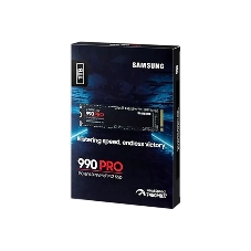 Накопитель SSD Samsung 990 PRO, 1000Gb, PCIe 4.0 x4, M.2 2280, NVMe, R/W 7450/6900, с радиатором