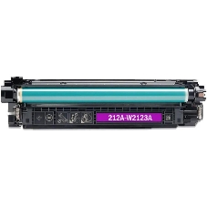 Картридж лазерный G&G 212A GG-W2123A пурпурный (4500 стр.) для HP Color LJ M554/M555/578 Enterprise