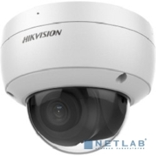 Уличная купольная IP-камера Hikvision 2Мп уличная купольная IP-камера, EXIR ИК 30м, технология AcuSense, 1/2.8 CMOS, объектив 4мм, угол 87, мех ИК-фильтр, 0.005лк@F1.6, H.265/H.265+/H.264/H.264+/MJPEG, 3 потока, 1920х1080@25к/с, WDR 120дБ 3D DNR BLC ROI, слот microSD до 256Гб, встр микрофон, 1 RJ45, DC12В/PoE, 6.5Вт, -40...+60C, IP67, IK10