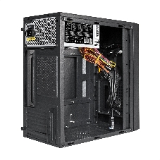 Компьютерный корпус Minitower ExeGate BAA-109U2-UN450 (mATX, БП UN450 с вент. 12см, 2*USB+2*USB 3.0, аудио, черный)