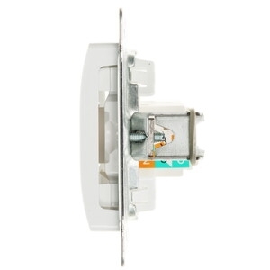 Механизм розетки SCHNEIDER ELECTRIC GSL000181K Glossaкомп. 1-м rj45 белый