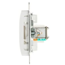 Механизм розетки SCHNEIDER ELECTRIC GSL000181K Glossaкомп. 1-м rj45 белый