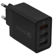 Беспроводное зарядное устройство Rexant с MagSafe 3в1, Qi, 15Вт, черный