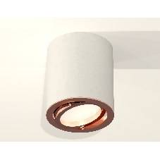 Светильник Ambrella Light XS7421004 SWH/PPG белый песок/золото розовое полированное MR16 GU5.3 (C7421, N7005)