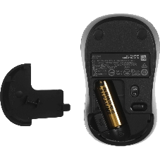 Мышь беспроводная Logitech B175 черный, 1000 dpi, радиоканал, USB, кнопки - 3