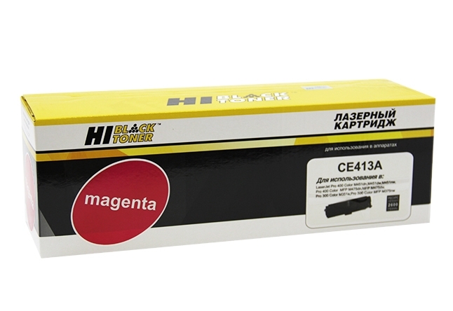 Картридж HP CLJ Pro 300 Color M351/M375/Pro400 Color/M451/M475 (Hi-Black) CE413A, M, 2,6K     