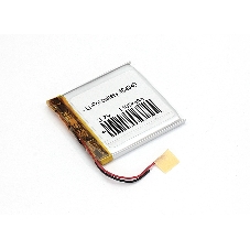 Аккумулятор Li-Pol (батарея) 4x40x40 мм 2pin 3.7V/550mAh Аккумулятор Li-Pol (батарея) 4x40x40 мм 2pin 3.7V/550mAh
