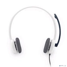 Гарнитура Logitech H150 белый, проводная, 3.5 мм