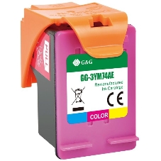 Картридж струйный G&G GG-3YM74AE 653 многоцветный (18 мл) для HP DeskJet Plus Ink Advantage 6075/6475