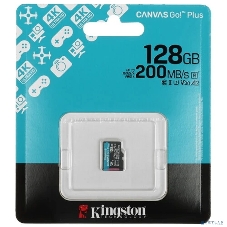 Флеш карта microSDXC 128Gb Kingston SDCG4/128GbSP Canvas Go! Plus w/o adapter