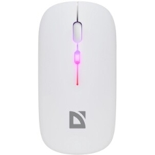 Мышь беспроводная Defender Coda MB-261 белый, 1600 dpi, радиоканал, Bluetooth, USB, кнопки - 4