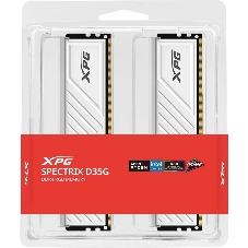 Память DDR4 2x8GB 3200MHz A-Data AX4U32008G16A-DTWHD35G XPG Spectrix D35G RGB RTL Gaming PC4-25600 CL16 DIMM 288-pin 1.35В single rank с радиатором Ret