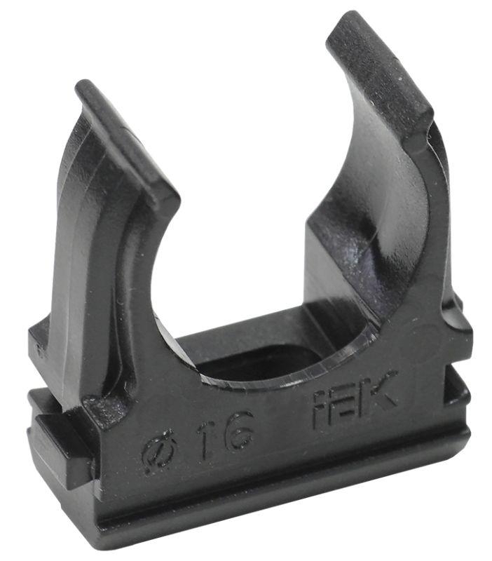 Держатель с защелкой CF16 IEK черный CTA10D-CF16-K02-100