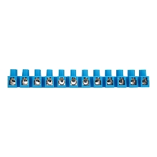 Клеммная винтовая колодка Rexant KВ-40 25-40, ток 100 A, полиэтилен синий (10 шт./уп.)