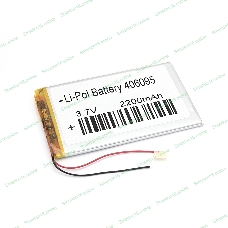 Аккумулятор Li-Pol (батарея) 4x60x95мм 2pin 3.7V/2200mAh
