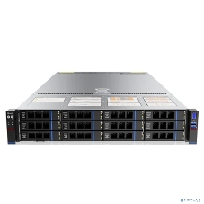 Серверная Платформа Gooxi SL201-D12R-NV-G4 2U Direct-attached Backplane 12_2.5/3.5 SAS/SATA/NVMe Hard Drive Bay Eagle-stream Server Barebone + 800W CRPS modules + standard rail kit