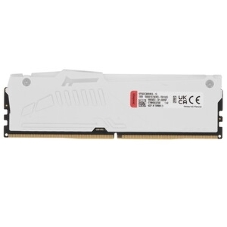 Оперативная память Kingston Fury Beast, DDR5, 16Gb (1x16 GB), 6000 MHz, CL30, радиатор, RGB, белый