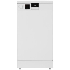 Посудомоечная машина Beko DVS050R01W, белый, 44.8 см, 10 компл., сушка конденсационная, 49 дБ, класс A